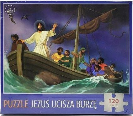 Multigra puslespill 120 - Jesus stiller stormen
