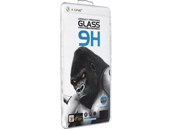 X-One härdat X-ONE 3D Full Cover för Samsung Galaxy S24 Ultra (case friendly) - fungerande fingeravtrycksläsare