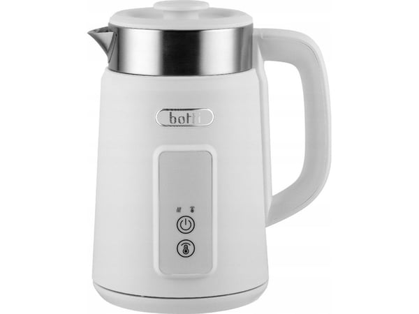 Kela K-074ND LUIZ WHITE 1,5 L vedenkeitin säädettävällä lämpötilalla (40,50,60,70,80,90,100°C, seinän alla)