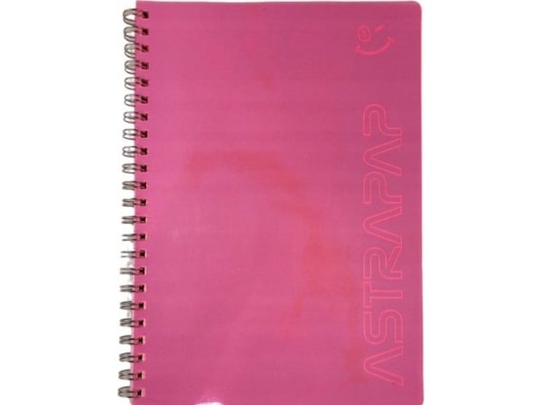 Astra Circle notebook A5/80K, Fluo ASTRA linje