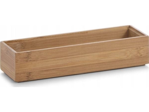 Zeller bambus oppbevaringsboks 23x7,5x5 cm