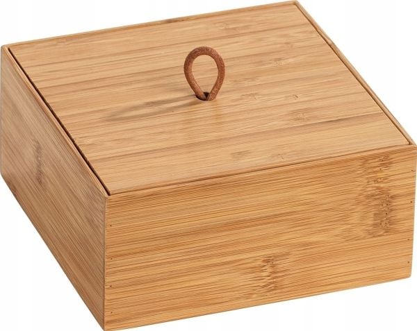 WENKO 23923100, Lager boks, Bamboo, firkant, Bamboo, Monokromatisk, Innendørs