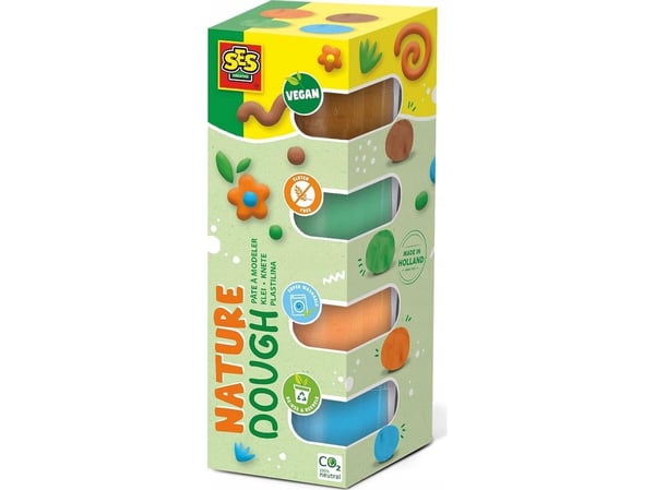 SES SES Plasticine Nature 4x90g 00513 05139