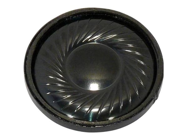 Visaton K 34 WP, 1 W, rund, 2 W, 8 ohm (O), 320 - 20000 Hz, sortering