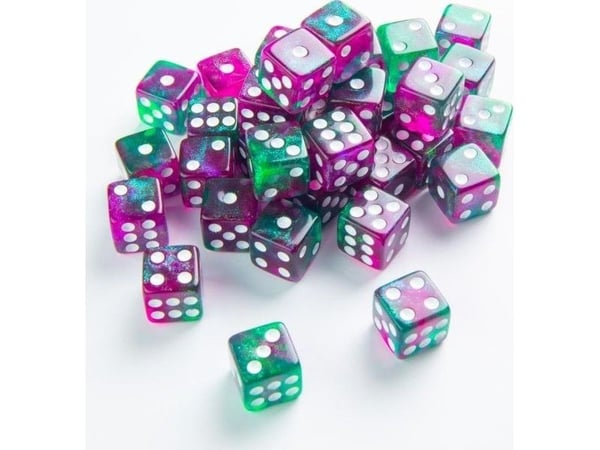 Gamegenic Galaxy Series - D6 tärningsset (12 mm) - Aurora