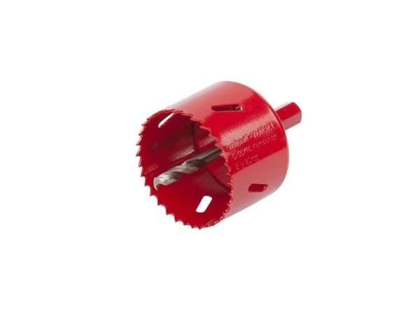 wolfcraft GmbH 5484000, Single, Borr, Gipsvägg, Icke-järnmetaller, Plast, Plywood, Stål, Trä, Röd, Bimetall, Snabbstål (HSS)