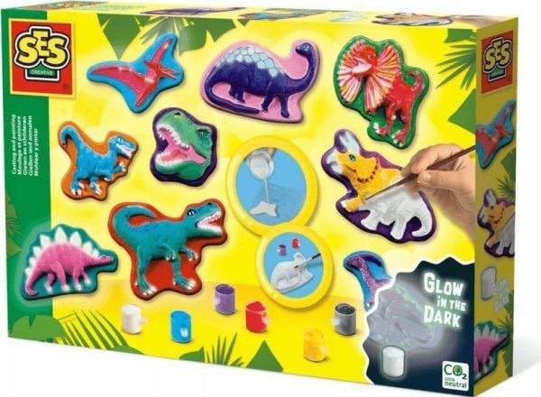 Ses Creative SES Kipsivalukappaleet dinosaurusmaalilla 01292 12922