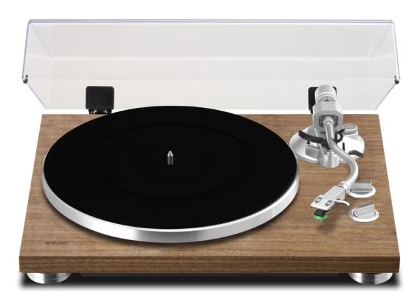 TEAC TN-400BT-X, Beltedrevet platespiller, Manuell, Svart, Valnøtt, Aluminium, 33,45,78 RPM, MM-type (VM-type)