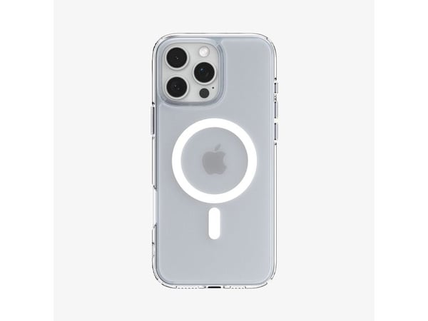 Spigen Ultra Hybrid MagFit - Baksidedeksel for mobiltelefon - MagSafe-samsvar - polykarbonat, termoplast-polyuretan (TPU) - frostklar - for Apple i...