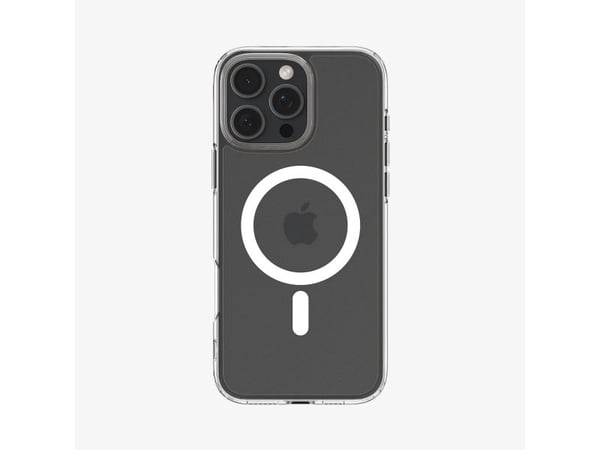 Spigen Ultra Hybrid MagFit - Baksidedeksel for mobiltelefon - MagSafe-samsvar - polykarbonat, termoplast-polyuretan (TPU) - frostklar - for Apple i...