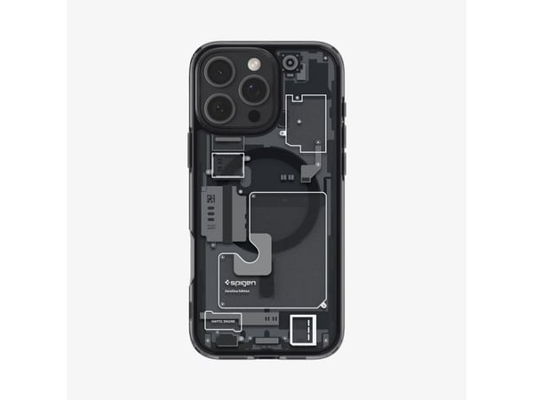 Spigen Ultra Hybrid Zero One MagFit - Baksidedeksel for mobiltelefon - MagSafe-samsvar - polykarbonat, termoplast-polyuretan (TPU) - zero one - for...