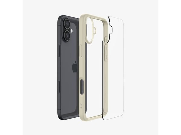Spigen Ultra Hybrid, Etui, Apple, iPhone 16 Plus, 17 cm (6.7"), Beige