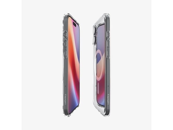 Spigen Ultra Hybrid (MagFit), Etui, Apple, iPhone 16 Plus, 17 cm (6.7"), Gjennomsiktig, Hvit