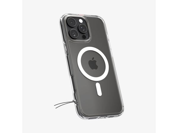 Spigen Ultra Hybrid MagFit - Baksidesskydd för mobiltelefon - MagSafe-kompatibilitet - polykarbonat, termoplastisk polyuretan (TPU) - vit - för App...