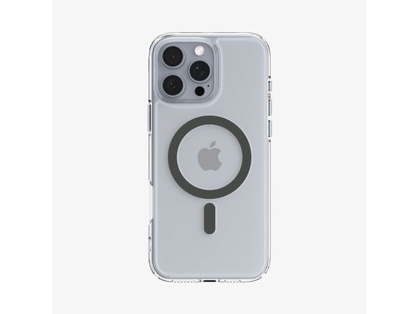 Spigen Ultra Hybrid - Baksidedeksel for mobiltelefon - MagFit - MagSafe-samsvar - polykarbonat, termoplast-polyuretan (TPU) - grafitt - for Apple i...