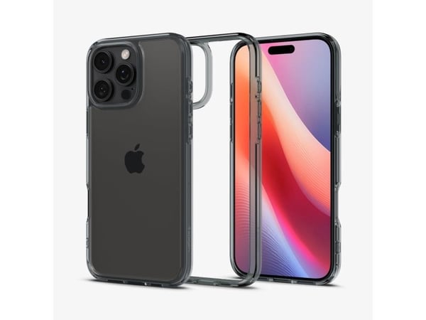 Spigen Ultra Hybrid, Suojus, Apple, iPhone 16 Pro, 16 cm (6.3"), Läpinäkyvä
