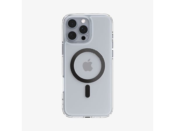 Spigen Ultra Hybrid (MagFit), Etui, Apple, iPhone 16 Pro, 16 cm (6.3"), Gjennomsiktig