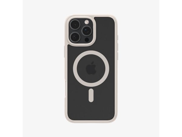 Spigen Ultra Hybrid MagFit - Baksida till mobiltelefon - MagSafe-kompatibilitet - polykarbonat (PC), termoplastisk polyuretan (TPU) - frost naturli...