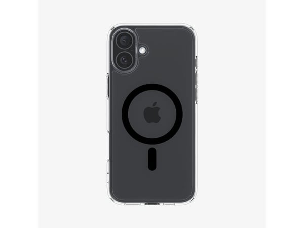 Spigen Ultra Hybrid MagFit - Baksidedeksel for mobiltelefon - MagSafe-samsvar - polykarbonat, termoplast-polyuretan (TPU) - svart - for Apple iPhon...