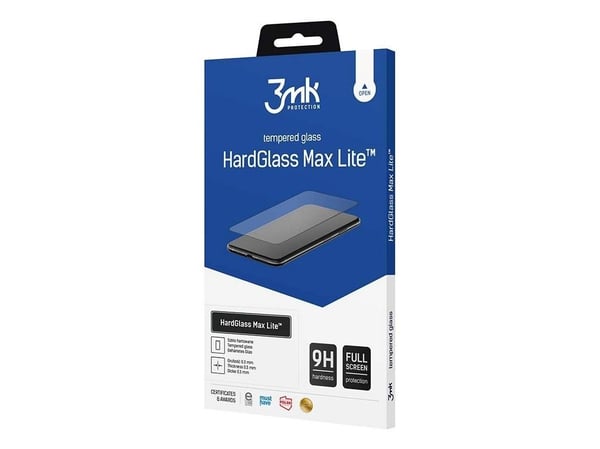 3MK HardGlass Max Lite, Google, Google Pixel 9, støtsikker, ripebestandig, 1 stk