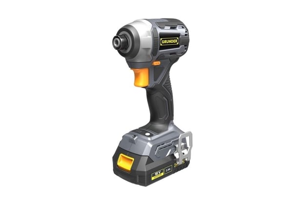 Trådløs skrutrekker Grunder CW-B1218E, 18 V