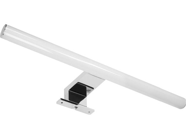 Taklampe Orno PEEGEL LED 9W, lampe over speil, 810 lm, 4000K, 60 cm, plast+akryl, sølv