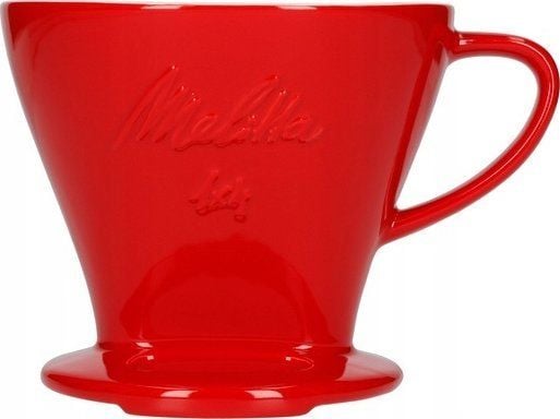 Melitta Melitta kaffedryppare i porslin 1x4 - Röd