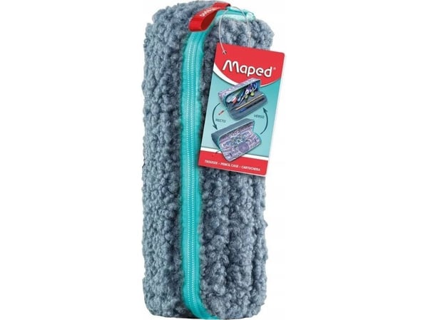 Maped 931905, Mykt penal, Polyester, Blå, Monokromatisk, 300 D, Glidelås