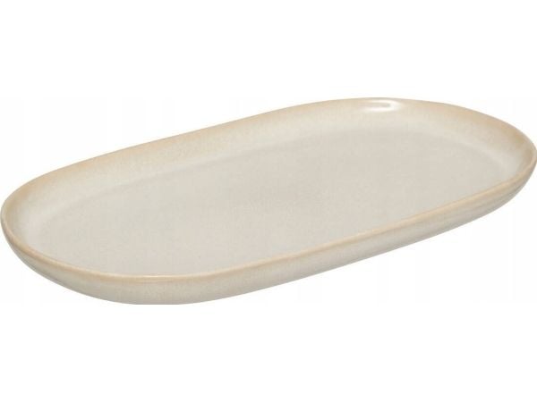 Secret de Gourmet lang tallerken i steingods TERRE, 18 x 30 cm