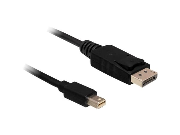 Delock - DisplayPort-kabel - DisplayPort (hann) til Mini DisplayPort (hann) - 7 m - svart