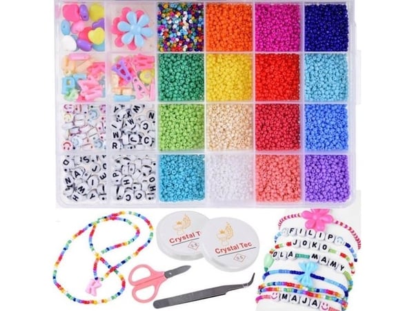 Jokomisiada perler til armbåndssett ZA4172