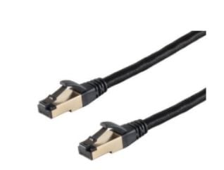 shiverpeaks BS20-60255, 2 m, Cat6a, S/FTP (S-STP), RJ-45, RJ-45, Sort