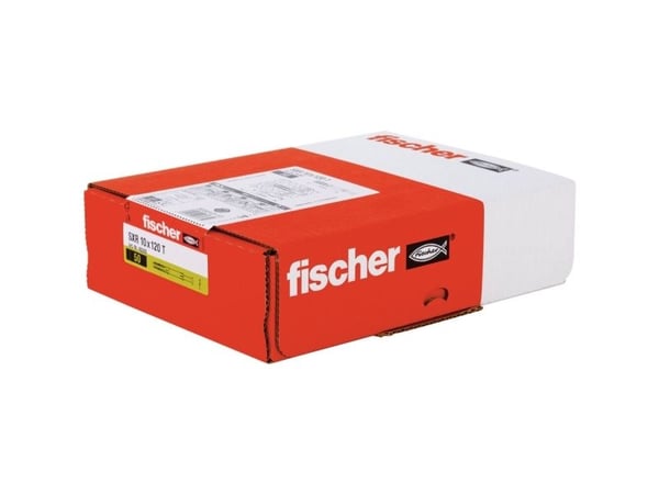 Fischer 46265, Skrue- og veggpluggsett, Murstein, Betong, Torx, TX40, ETA-07/0121, 120 mm
