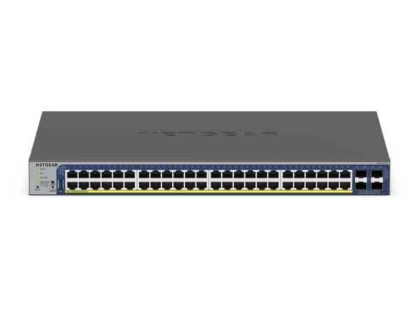 NETGEAR Smart - Switch - L3 Lite - smart x 10/100/1000 (PoE+) + 2 - telineeseen asennettava - PoE+