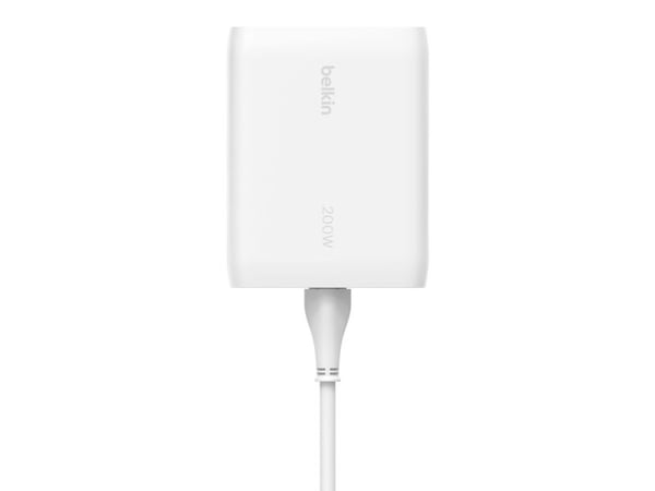 Belkin BoostCharge Pro, Sisätila, AC, 1,5 m, Valkoinen