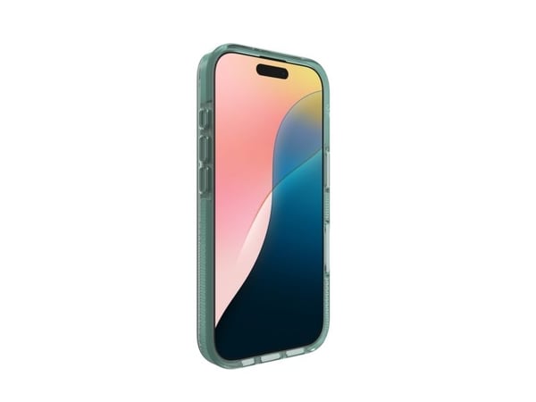 Zagg Santa Cruz Snap - Baksidedeksel for mobiltelefon - MagSafe-samsvar - grafen - grønn - for Apple iPhone 16 Pro