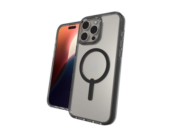 ZAGG Cases Santa Cruz Snap Apple iPhone 16 Pro Max Black, Suojus, Apple, iPhone 16 Pro Max, 17,5 cm (6.9"), musta, Läpinäkyvä