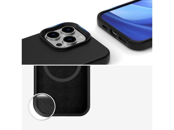 4smarts 541187, Suojus, Apple, iPhone 16 Pro, 16 cm (6.3"), musta