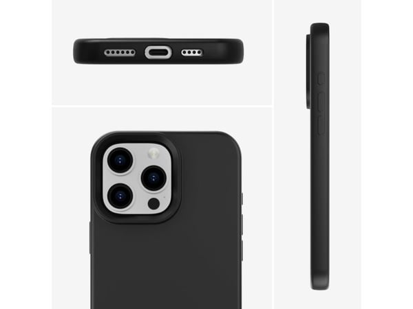 4smarts 541187, Suojus, Apple, iPhone 16 Pro, 16 cm (6.3"), musta