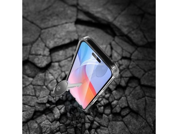 4smarts 541193, Apple, iPhone 16 Pro Max, Stötsäker, Reptålig, Stöttålig, Transparent, 1 styck