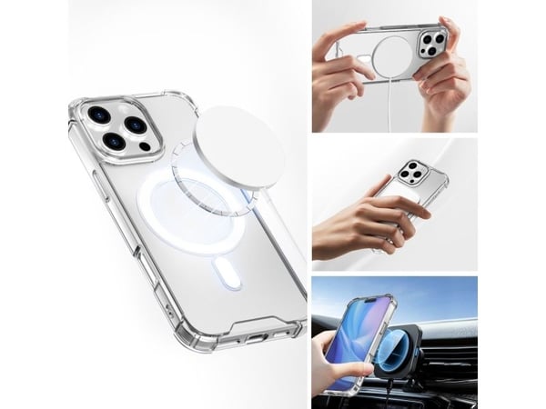 4smarts 541184, Suojus, Apple, iPhone 16 Pro Max, 17,5 cm (6.9"), Läpinäkyvä