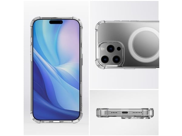 4smarts 541184, Suojus, Apple, iPhone 16 Pro Max, 17,5 cm (6.9"), Läpinäkyvä