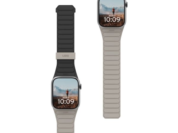 Urban Armor Gear 194160114036, Klokkereim, Apple, Watch Series 1-3 38mm, Series 4-6 & SE 40mm, Series 7-9 41mm., Silikon, 41/40/38mm Urban Armor Gear 194160114036, Klokkereim, Apple, Watch Series 1-3 38mm, Series 4-6 & SE 40mm, Series 7-9 41mm., Silikon, 41/40/38mm