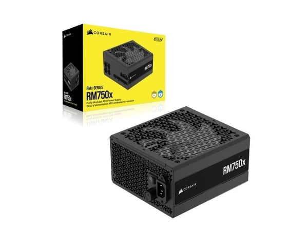 CORSAIR RMx Series RM750x - Strømforsyning (intern) - ATX12V 3.1/ EPS12V - Cybenetics Gold - AC 100-240 V - 750 watt - Europa