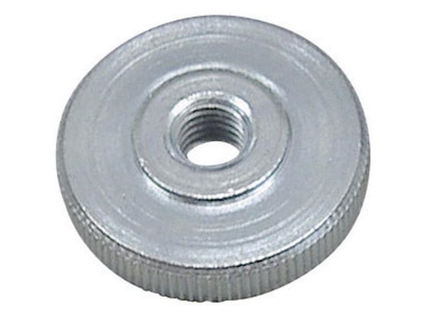 TOOLCRAFT DIN 467-5 ZN fingermutre M4 DIN 467 stål galvanisert 10 stk