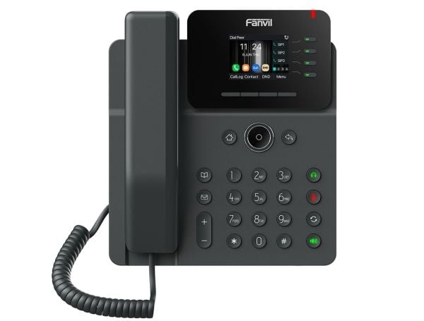Fanvil V61G, IP-telefon, Sort, Kablet håndsett, SIP-info, 4 linjer, 1000 oppføringer