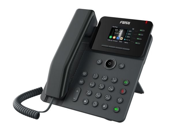 Fanvil V61G, IP-telefon, Sort, Kablet håndsett, SIP-info, 4 linjer, 1000 oppføringer