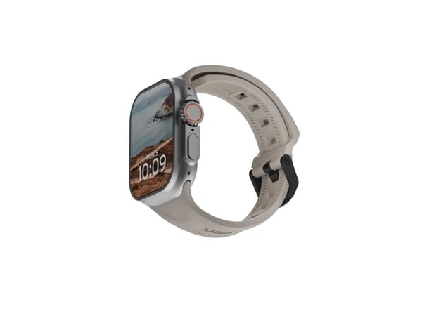 Urban Armor Gear 191488113636, Klokkereim, Apple, Watch Ultra 2/Ultra, Silikon, Rustfritt stål, Svart