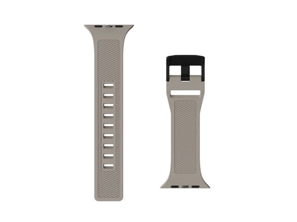 Urban Armor Gear 191488113636, Klokkereim, Apple, Watch Ultra 2/Ultra, Silikon, Rustfritt stål, Svart
