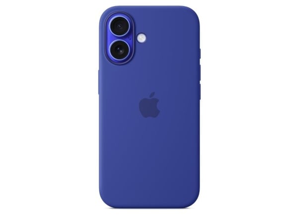 Apple - Baksidedeksel for mobiltelefon - MagSafe-samsvar - silikon - ultramarin - for iPhone 16